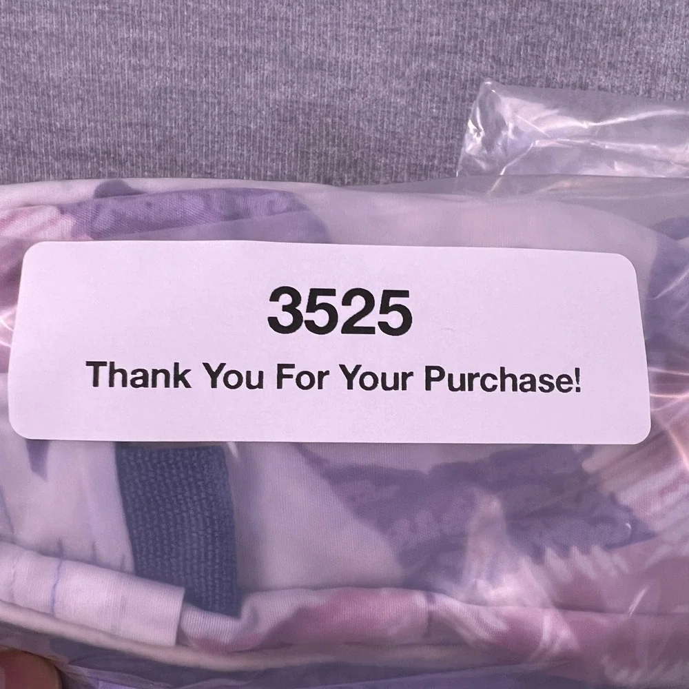 Speedo Swim Trunks Floral Side Panels Mid Rise Shorts Mens Large Purple Nylon